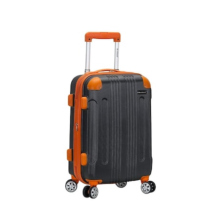 Rockland Sonic ABS Upright Spinner Luggage - Charcoal F1901-CHARCOAL
